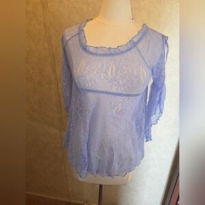 Elegant Lace Sleepwear in Lavender